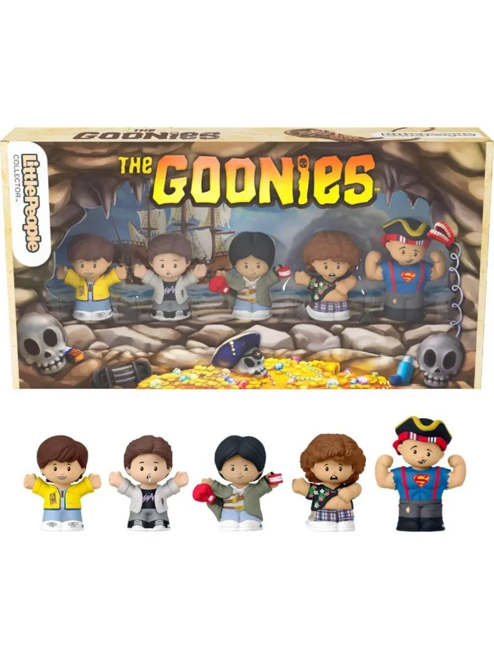Collector's Edition Goonies Set - 5 Figures in Display Package for Movie Lovers